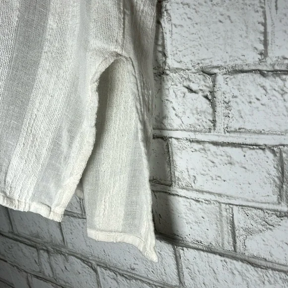 O’Neill Aria long sleeve button down cotton shirt top - Picture 5 of 8